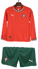 Kit infantil Portugal Home Manga Comprida 2025/26 - Puma infantil