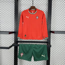 Kit infantil Portugal Home Manga Comprida 2025/26 - Puma infantil