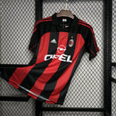 Camisa Milan Home 2000/02 - Adidas Versão Retro