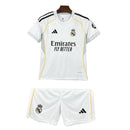 Kit Infantil Real Madrid Home 2025/26 - Adidas infantil