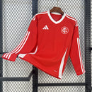 Camisa Internacional Home 2025/26 - Torcedor Manga Comprida