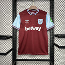 Camisa West Ham Home 24/25 - Umbro Versão Torcedor Masculino