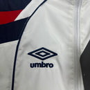 Jaqueta Corta Vento Inglaterra Versão Retro - Branco