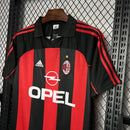 Camisa Milan Home 2000/02 - Adidas Versão Retro