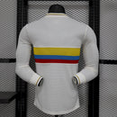 Camisa Colômbia 100 Anos Manga Comprida 24/25 - Adidas Jogador Masculina