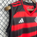 Kit Infantil Flamengo Regata Home 2025/26 - Adidas infantil