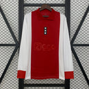 Camisa Ajax 125 anos Manga comprida 2025/26 - Adidas Versão Torcedor
