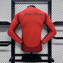 Camisa Bayern Munich Home Manga Comprida 24/25 - Adidas Jogador Masculina