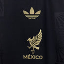 Camisa México Gold-Black 2025/26 - Versão Torcedor Manga Comprida