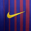 Camisa Barcelona Home 2017/18 - Versão Retro Manga Comprida