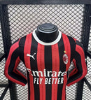 Camisa Milan Home Manga Comprida 24/25 - Puma Jogador Masculina