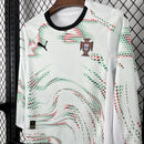 Kit infantil Portugal Away Manga Comprida 2025/26 - Puma infantil