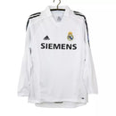 Camisa Real Madrid Titular 05/06 - Versão Retro Manga Comprida