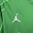 Camisa PSG Goleiro Verde Manga comprida 2025/26 - Versão Torcedor