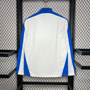 Jaqueta Corta Vento Brasil 1994 - Branco e Azul Retro