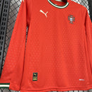 Kit infantil Portugal Home Manga Comprida 2025/26 - Puma infantil