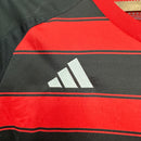 Kit Infantil Flamengo Home Manga Comprida 2025/26 - Adidas infantil