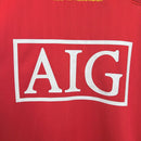 Camisa Manchester United Home 2007/08 - Versão Retro Manga Comprida