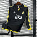 Camisa Real Madrid Away 1998/99 - Versão Retro Manga Comprida