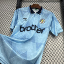 Camisa Manchester City Home 1989/91 - Versão Retro