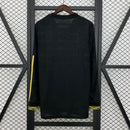 Camisa México Gold-Black 2025/26 - Versão Torcedor Manga Comprida