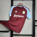 Camisa Aston Villa Home 24/25 - Adidas Torcedor Masculina