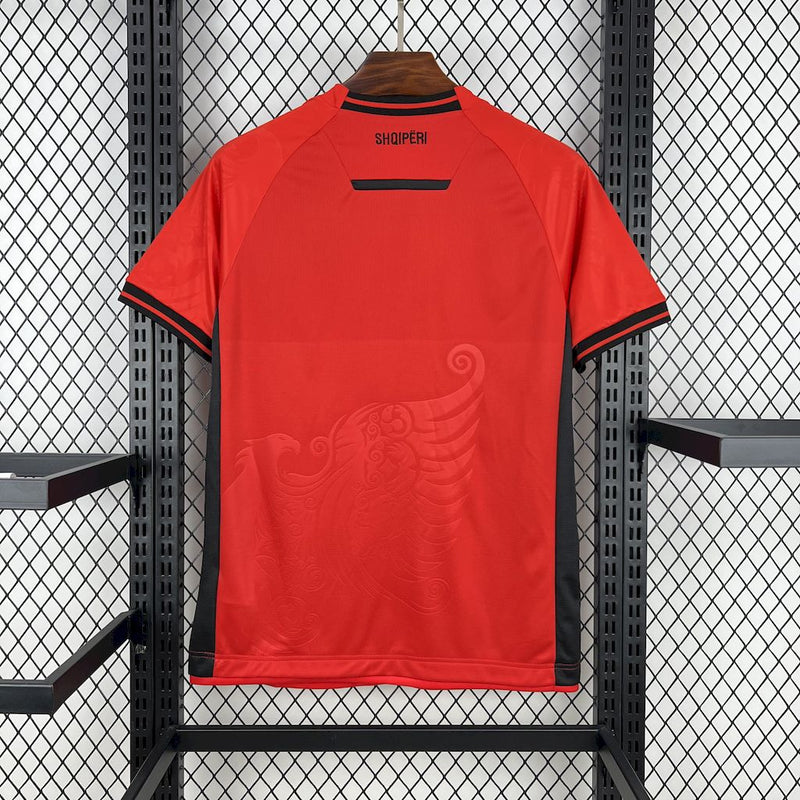 Camisa Albania Home 2025/26 - Torcedor Masculina