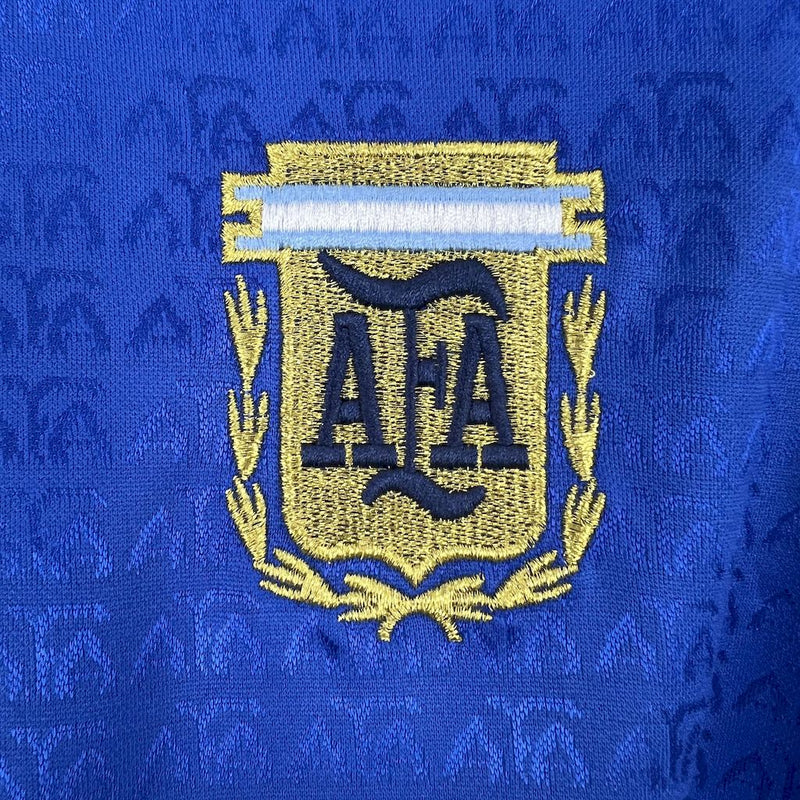 Camisa Argentina Away 1994 - Adidas Versão Retro