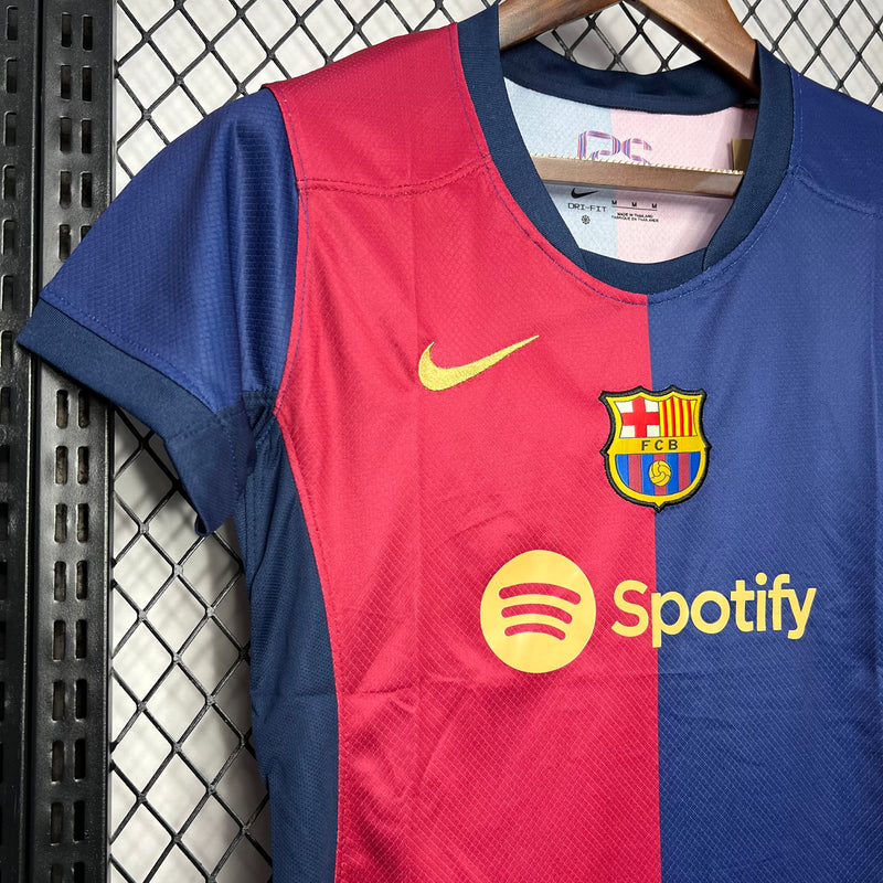 Camisa Barcelona Home 24/25 - Nike Versão Feminina