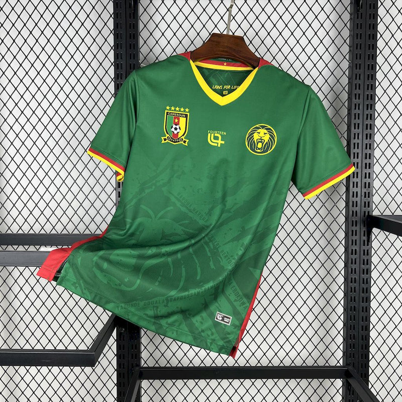 Camisa Seleção Camarões Home 2025/26 - Torcedor Masculina