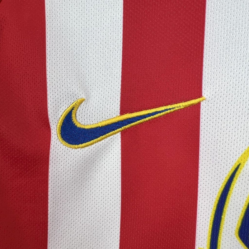 Camisa Atlético Madrid Home 2004/05 - Nike Versão Retro
