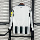 Camisa Newcastle United Home Manga Comprida 2025/26 - Masculina