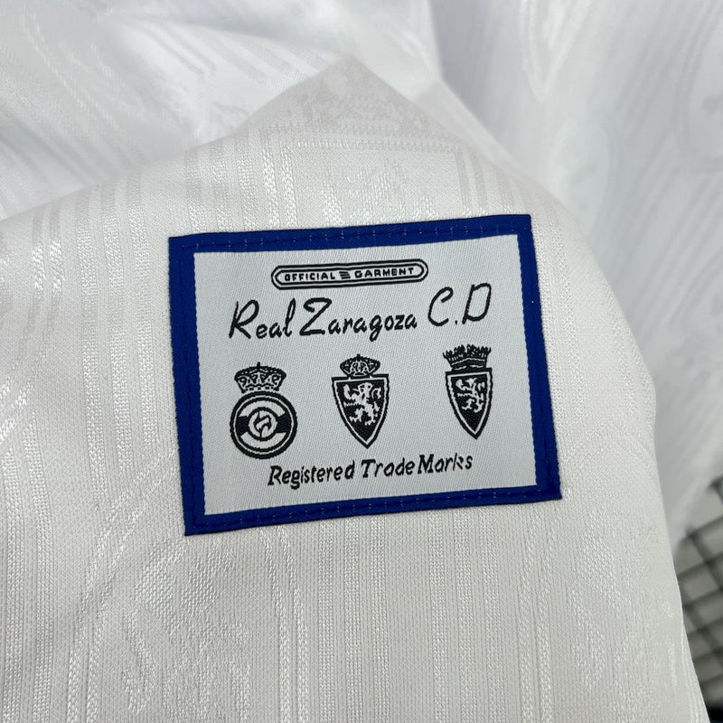 Camisa Real Zaragoza Home 1997/98 - Versão Retro