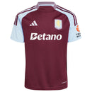 Camisa Aston Villa Home 24/25 - Adidas Torcedor Masculina