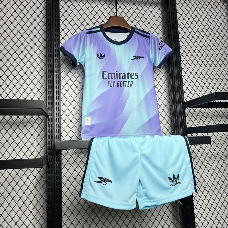 Kit Infantil Arsenal Third 24/25  - Adidas Infantil