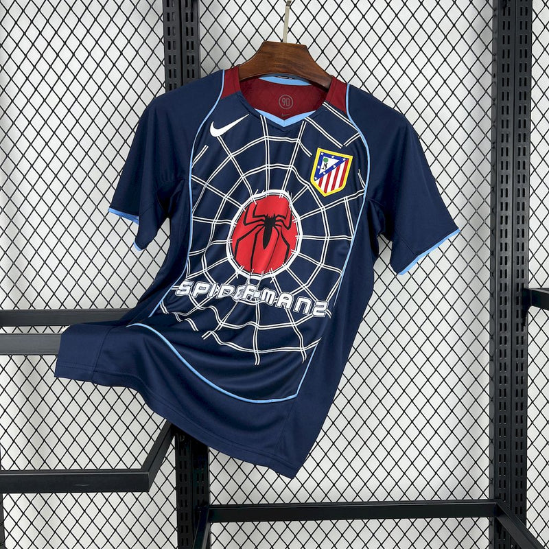 Camisa Atlético Madrid Away 2004/05 - Nike Versão Retro