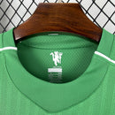 Camisa Manchester United Goleiro Verde 2007/08 - Versão Retro Manga Comprida