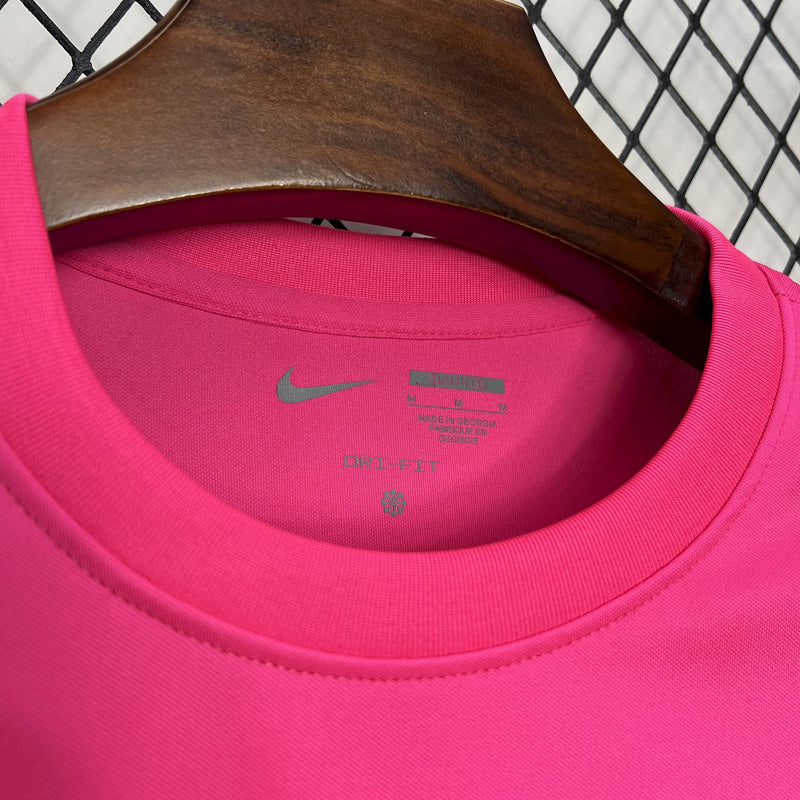 Camisa Sporting Pink 24/25 - Nike Torcedor Masculina