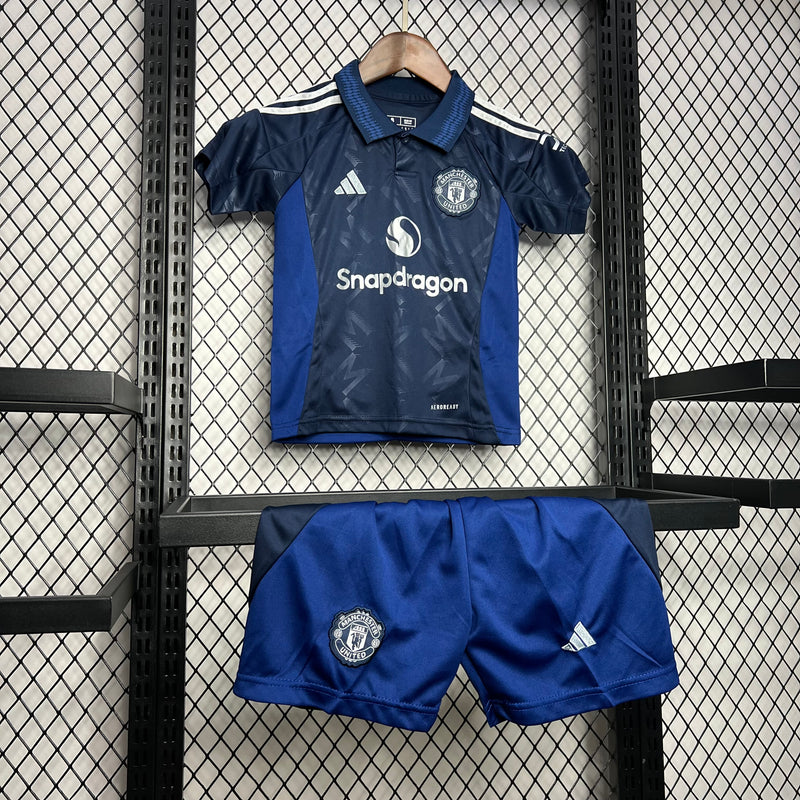 Kit Infantil Manchester United Away 24/25 - Adidas infantil