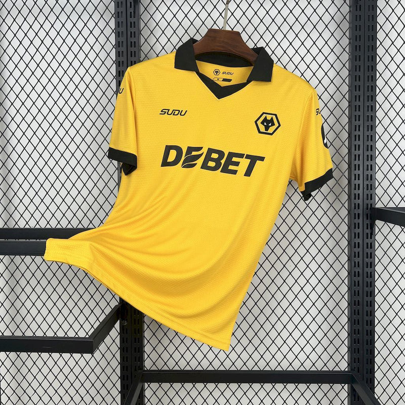 Camisa Wolves Home 2025/26 - Torcedor Masculina