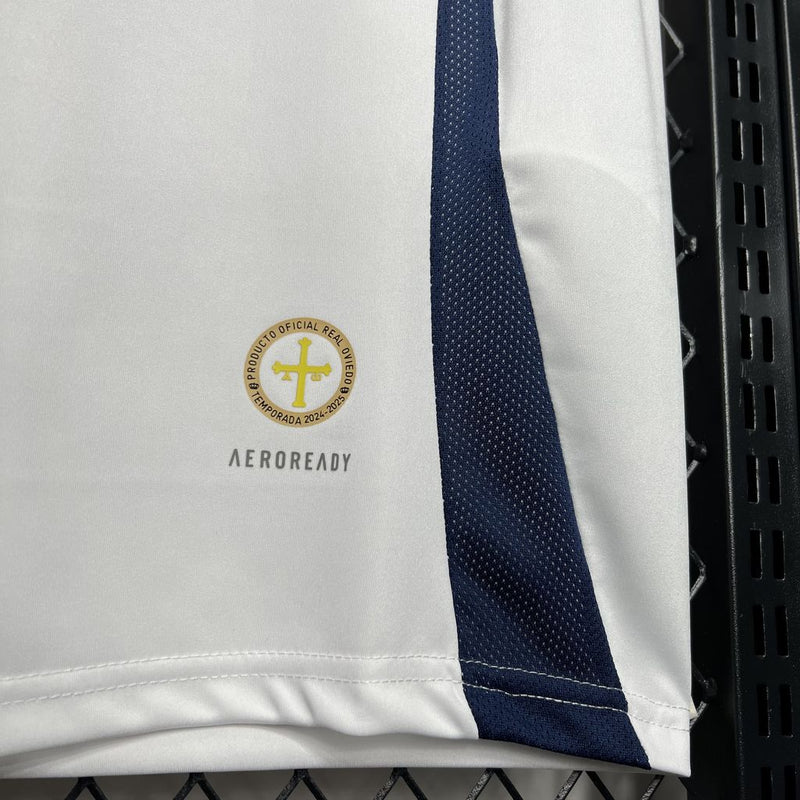 Camisa Real Oviedo Away 24/25 - Adidas Versão Torcedor