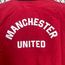 Jaqueta Corta Vento Manchester United Versão Retro - Vermelho