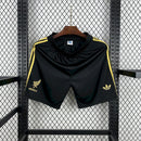 Calção Short Futebol México Gold- Black 2025/26 - Short