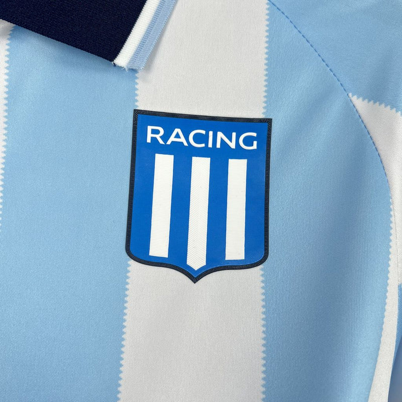 Camisa Racing Club de Avellaneda Home 2025/26 - Torcedor Masculina