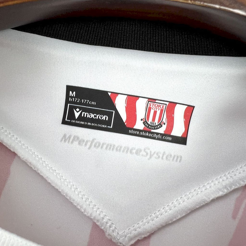 Camisa Stoke City Home 2025/26 - Torcedor Masculina