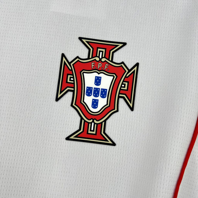 Camisa Seleção Portugal Casual Branca 2025/26 - Torcedor Masculina