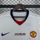 Camisa Manchester United Away Champions League 2008/09 - Versão Retro Manga Comprida