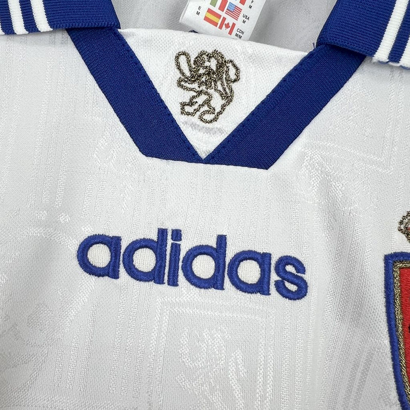 Camisa Real Zaragoza Home 1997/98 - Versão Retro