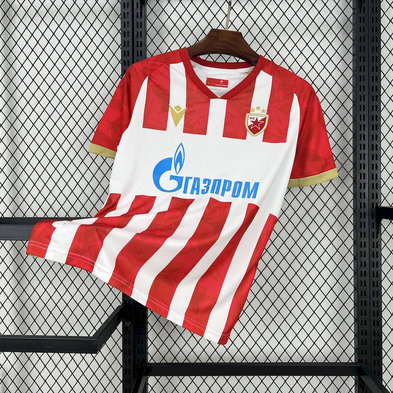 Camisa Red Star Belgrade Home 2024/25 - Torcedor Masculina