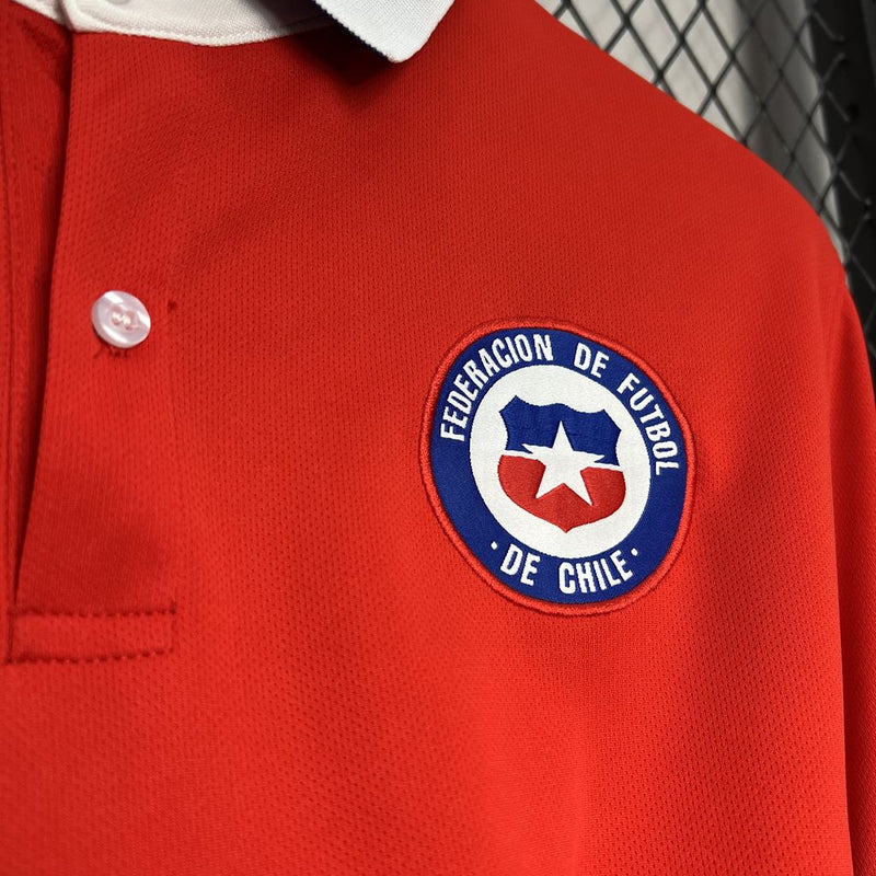 Camisa Chile Titular 2015/16 - Versão Retro